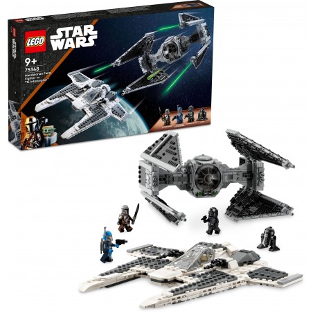 LEGO Star Wars 75348 - Mandalorianischer Fang Fighter vs. TIE Interceptor