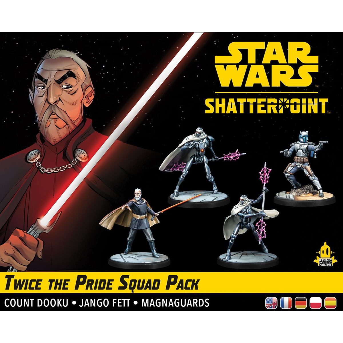 Atomic Mass Games - Star Wars Shatterpoint - Twice the Pride Squ