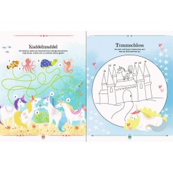 Ravensburger - Mein liebstes Einhörner-Mal- und Rätselbuch