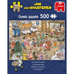Jumbo Spiele - Jan van Haasteren - Prosit Neujahr!, 500 Teile