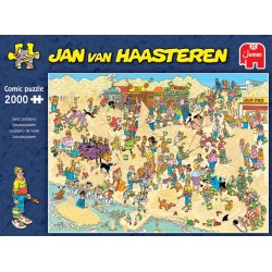 Jumbo Spiele - Jan van Haasteren - Sandskulpturen, 2000 Teile