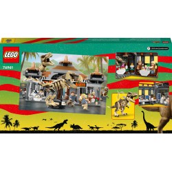 LEGO Jurassic Park 76961 - Angriff des T. rex und des Raptors aufs Besucherzentrum