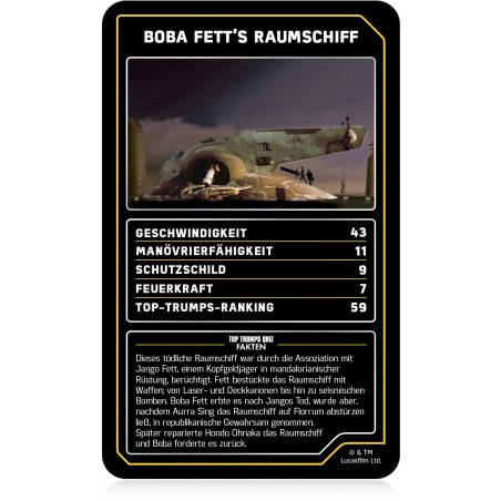 Winning Moves - Top Trumps Collectables - Star Wars Raumschiffe Winning Moves - Top Trumps Collectables - Star Wars Raumschiffe