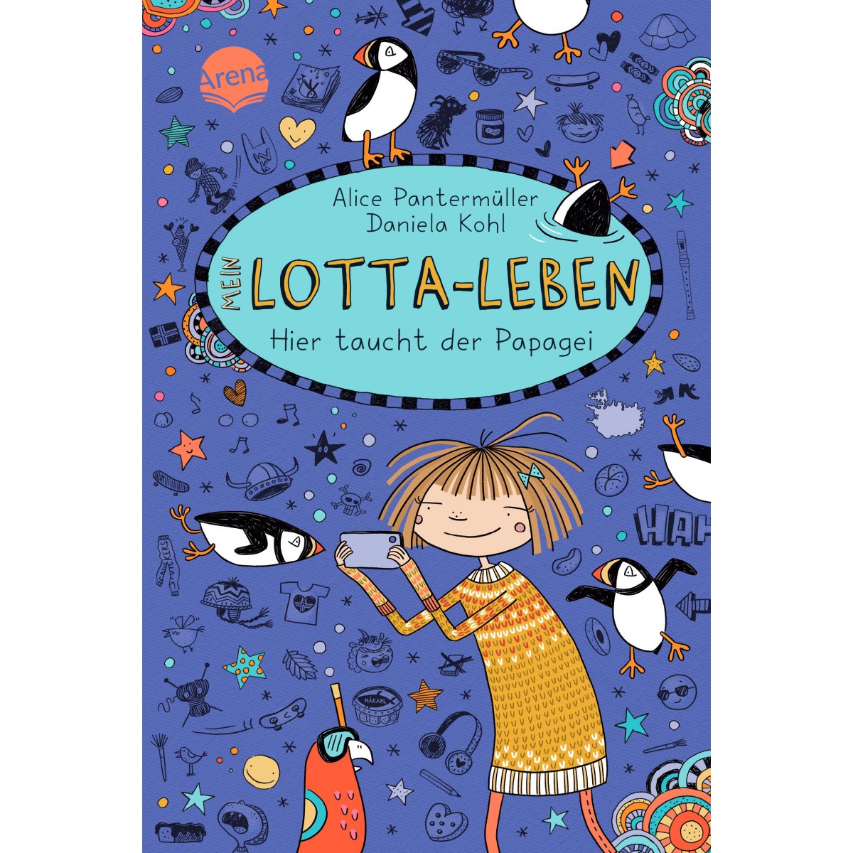 Arena Verlag - Mein Lotta-Leben - Hier taucht der Papagei, Band 19