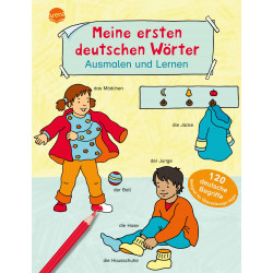Arena Verlag - Meine ersten deutschen Wörter - Ausmalen und Lernen
