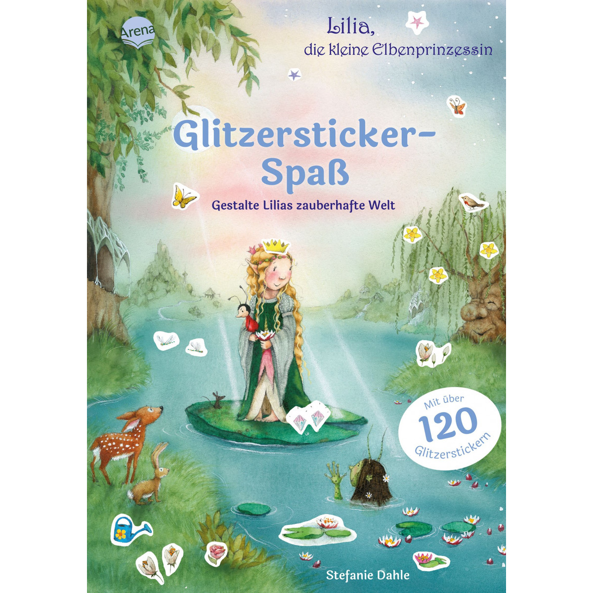 Arena Verlag - Lilia, die kleine Elbenprinzessin - Glitzersticker-Spaß