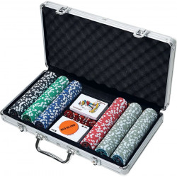 NG Poker-Set im Aluminiumkoffer, 300 Chi