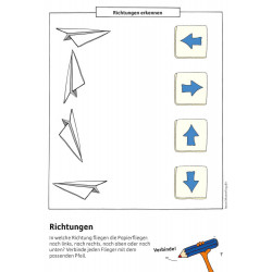 Kindergartenblock - Kombinieren, rätseln, Fehler finden ab