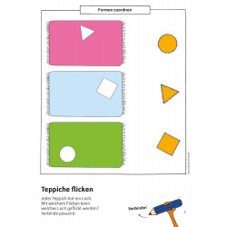 Kindergartenblock - vergleichen, rätseln und amlen ab 3