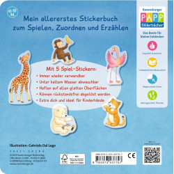 Ravensburger Buch - Mein allererstes Stickerbuch - Tiere im Zoo