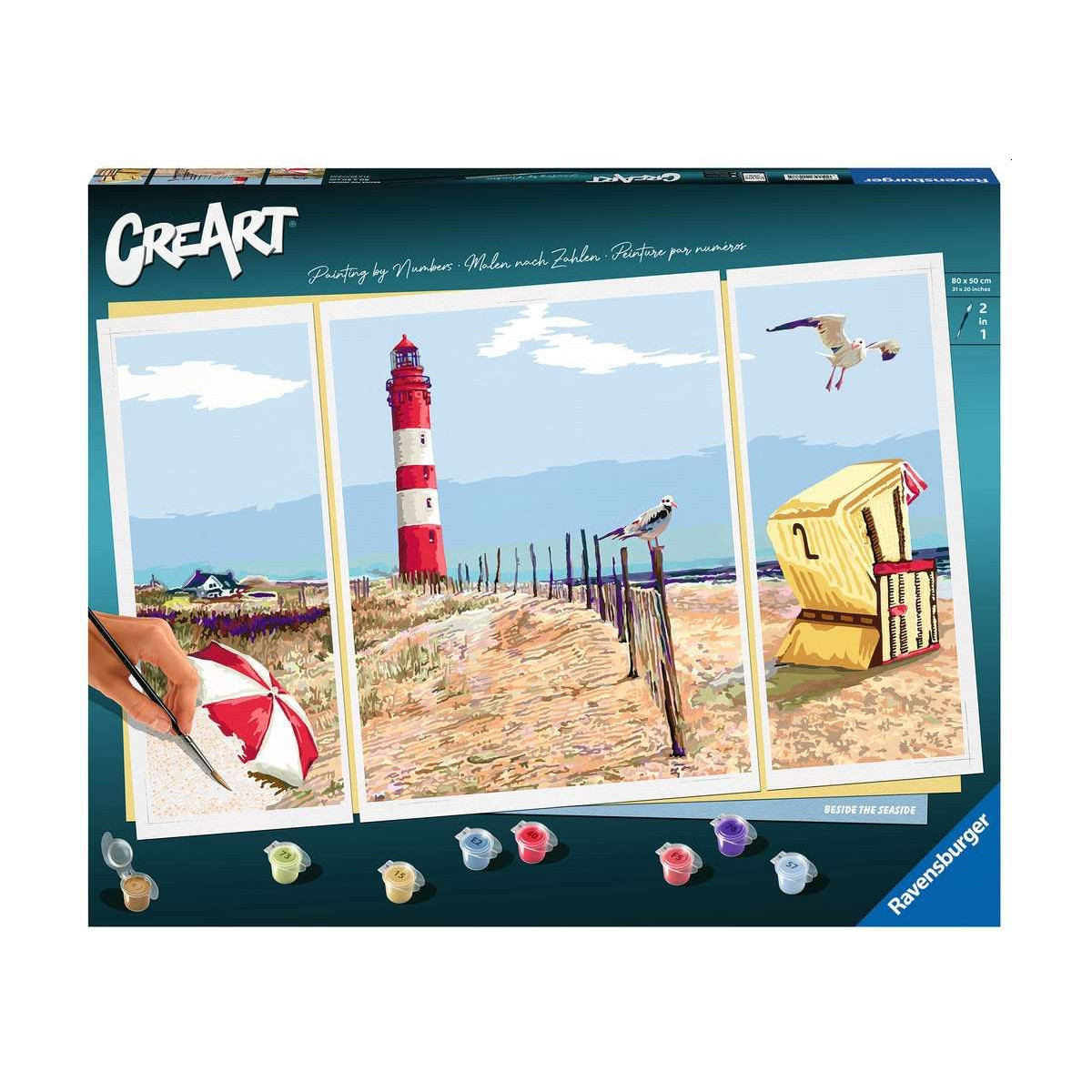 Ravensburger - Malen nach Zahlen - CreArt - Beside the Seaside