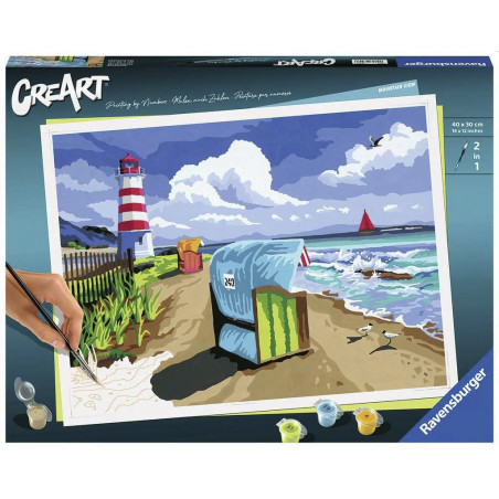 Ravensburger - Malen nach Zahlen - CreArt - Holiday on the Baltic Sea