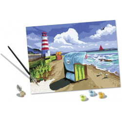 Ravensburger - Malen nach Zahlen - CreArt - Holiday on the Baltic Sea