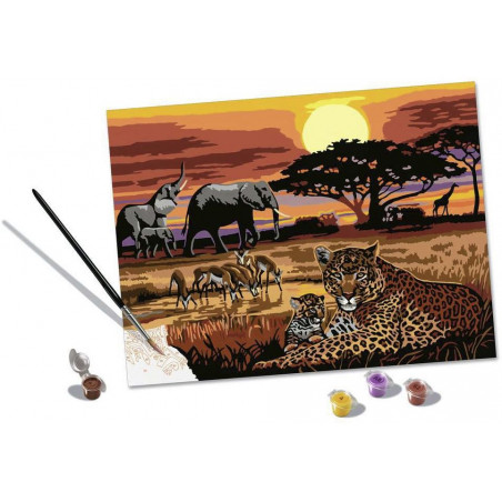 Ravensburger - Malen nach Zahlen - CreArt - Savannah Landscapes