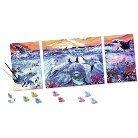 Ravensburger - Dolphins at Sunset