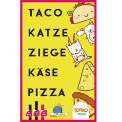 Taco Katze Ziege Käse Pizza