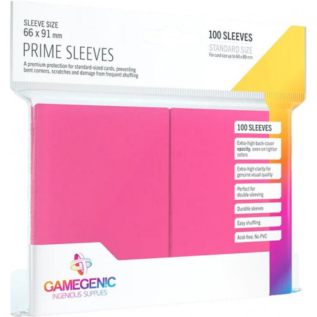 Gamegenic - PRIME Sleeves Pink