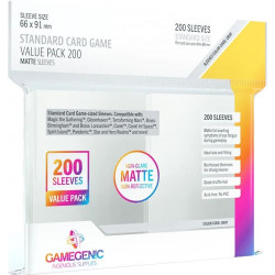 Gamegenic - MATTE Standard Card Game Sleeve Value Pack 200