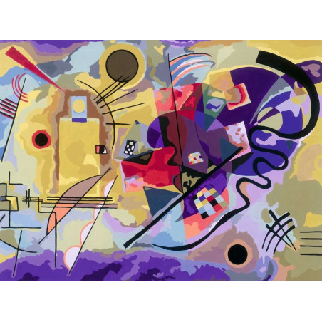 Ravensburger - ART Collection:  Yellow, Red, Blue (Kandinsky)