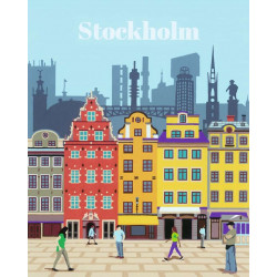 Ravensburger - Colorful Stockholm