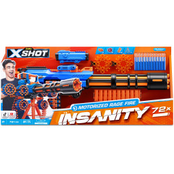 XS Insanity Blaster Rage Fire Gatlin mot