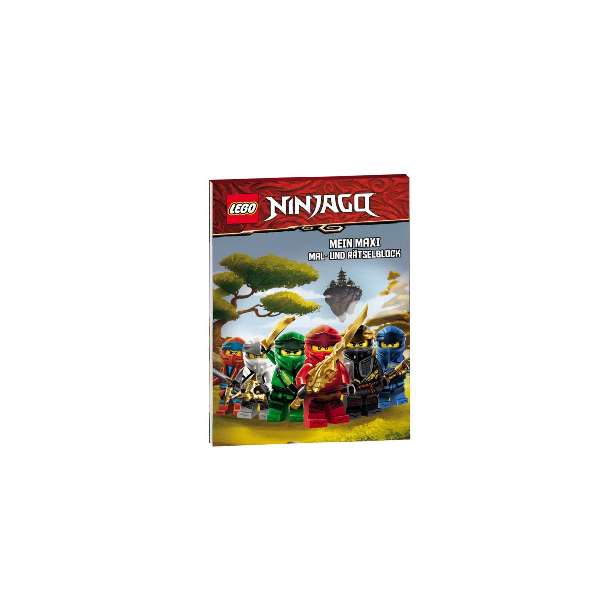 LEGO® NINJAGO® – Mein Maxi Mal- und Rätselblock