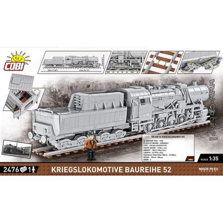 KRIEGSLOKOMOTIVE BAUREIHE 52