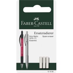 Ersatzradierer DBS Grip Matic BK 3x Ersatzradierer DBS Grip Matic BK 3x