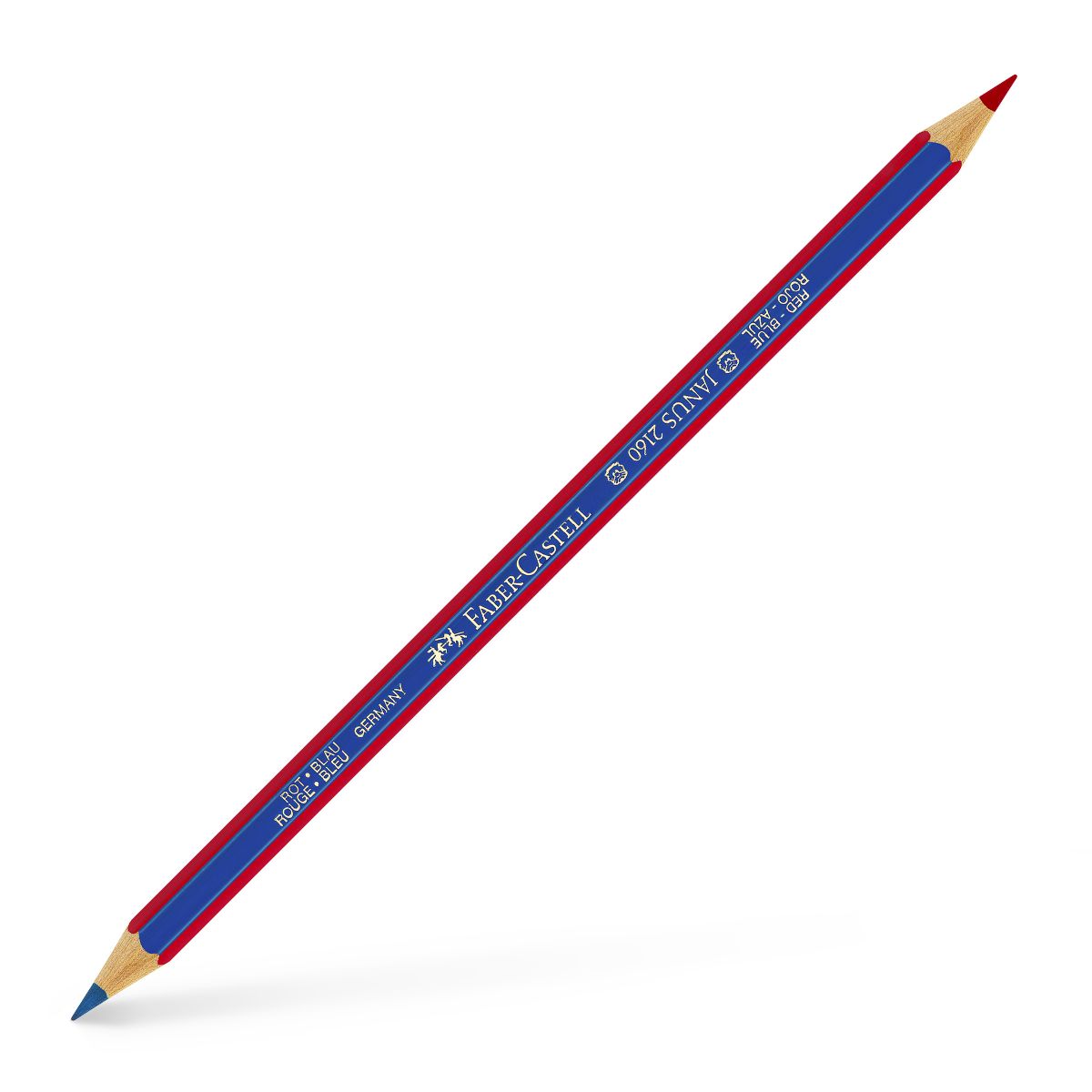 Farbstift JANUS rot/blau