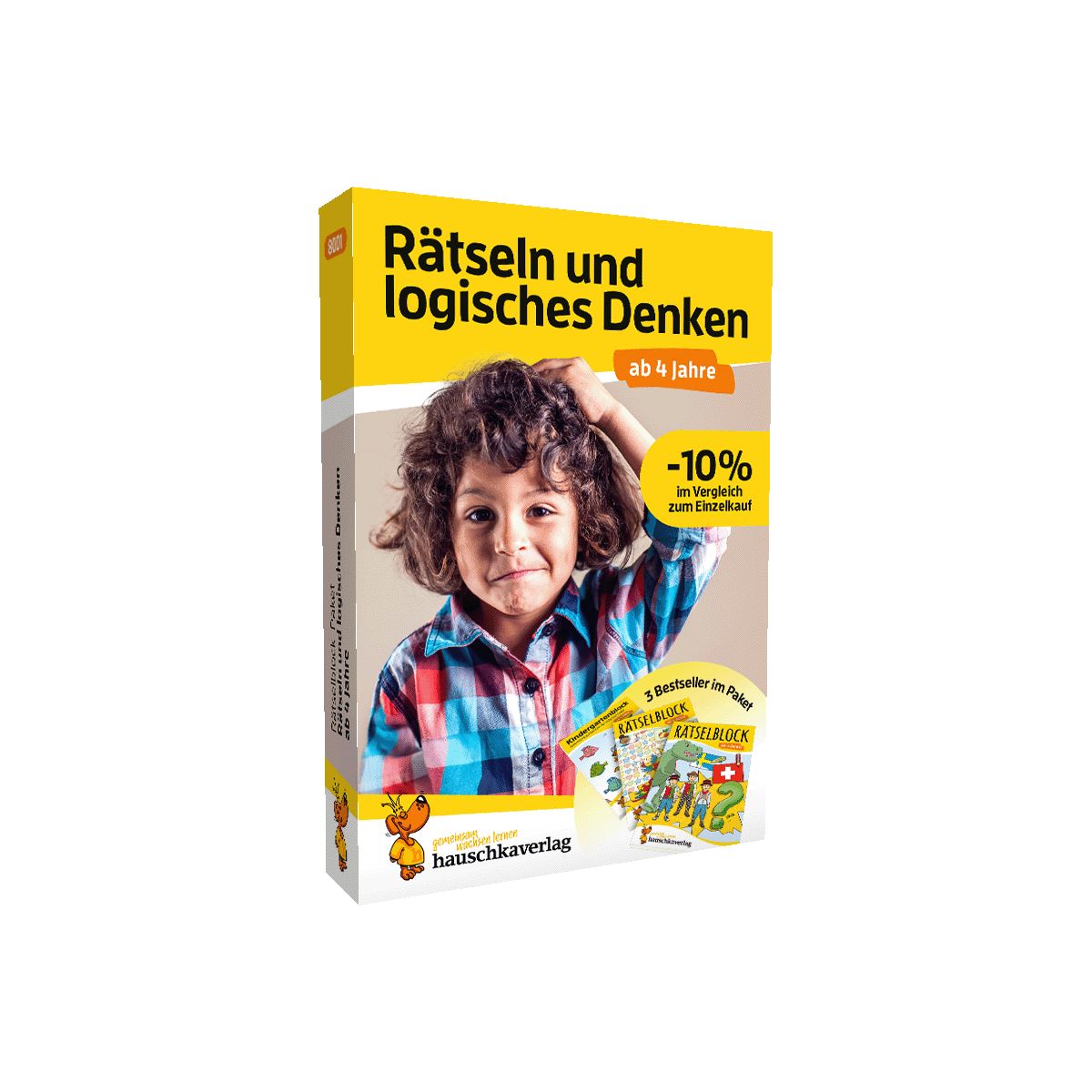 Rätselblock-Paket: Rätseln und logisches Denken! ab 4 Jahre