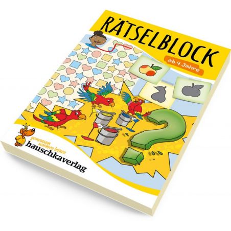 Rätselblock-Paket: Rätseln und logisches Denken! ab 4 Jahre