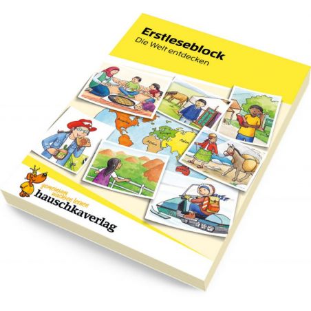Erstleseblock - Die Welt entdecken, A5-Block Erstleseblock - Die Welt entdecken, A5-Block