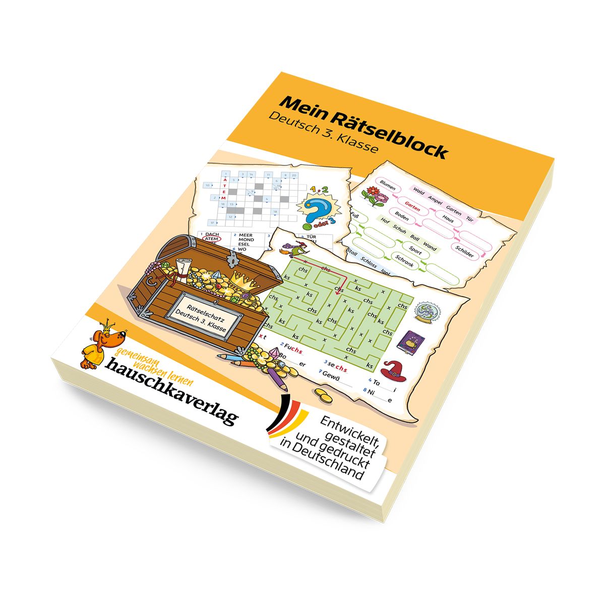 Mein Rätselblock Deutsch 3. Klasse