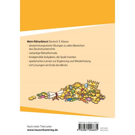 Mein Rätselblock Deutsch 3. Klasse