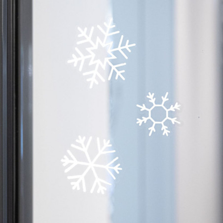 MM Fenster-Sticker Schneekris
