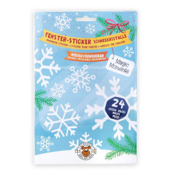 MM Fenster-Sticker Schneekris