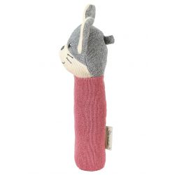 Sterntaler Strick-Greiffigur Mabel graublau