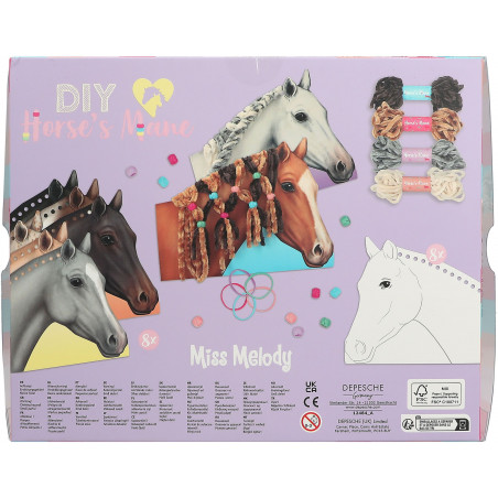 Depesche - Miss Melody - DIY Horse Mane Depesche - Miss Melody - DIY Horse Mane