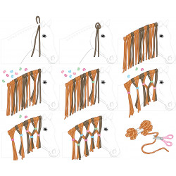 Depesche - Miss Melody - DIY Horse Mane Depesche - Miss Melody - DIY Horse Mane