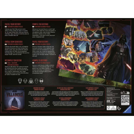 Ravensburger - Star Wars Villainous: Darth Vader, 1000 Teile
