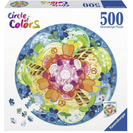 Ravensburger - Circle of Colors Ice Cream, 500 Teile