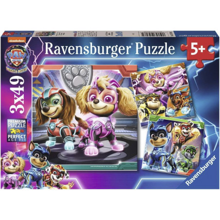 Ravensburger - PAW Patrol: The Mighty Movie, 49 Teile Ravensburger - PAW Patrol: The Mighty Movie, 49 Teile