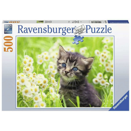 Ravensburger - Kätzchen in der Wiese, 500 Teile