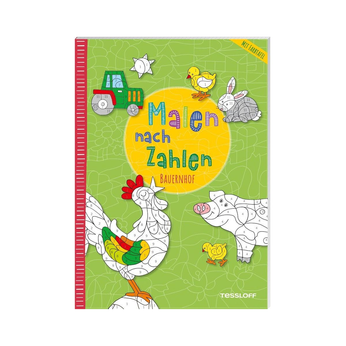 Malen nach Zahlen. Bauernhof