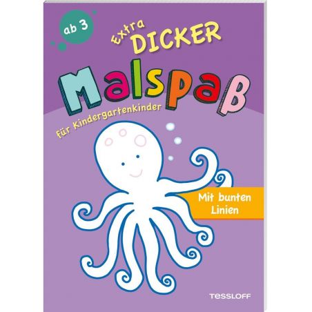 Extradicker Malspaß für Kinder