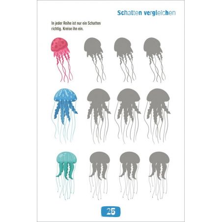 Super Rätselblock ab 6 Jahren.Schau genau, Logikrätsel, Schattenbilder und viele andere Rätsel