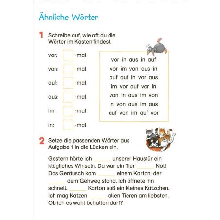 Fit für Deutsch 2. Klasse. Mein 5-Minuten-Block Fit für Deutsch 2. Klasse. Mein 5-Minuten-Block