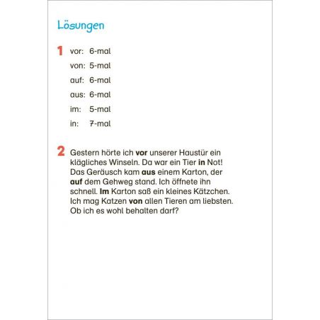 Fit für Deutsch 2. Klasse. Mein 5-Minuten-Block Fit für Deutsch 2. Klasse. Mein 5-Minuten-Block