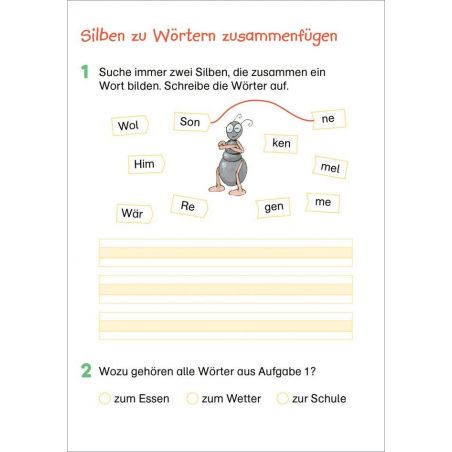 Fit für Deutsch 1. Klasse. Mein 5-Minuten-Block Fit für Deutsch 1. Klasse. Mein 5-Minuten-Block