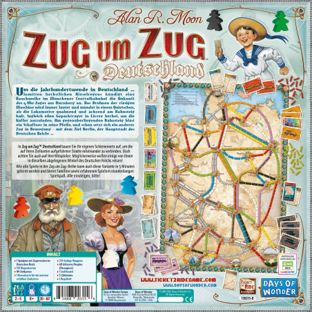 Days of Wonder - Zug um Zug - Deutschland